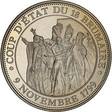 Francja, medal, Napoléon Ier, Coup d'Etat du 18 Brumaire, Miedzionikiel