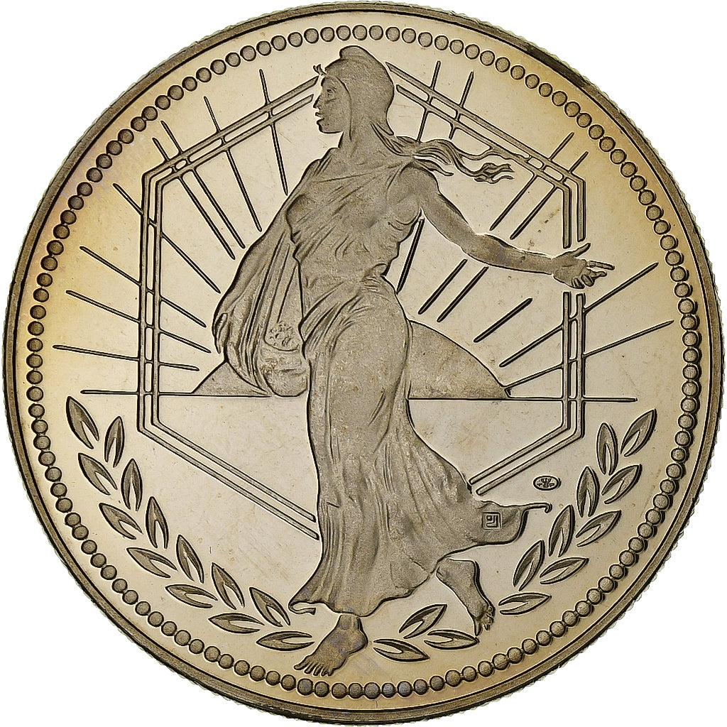 Francia, medaglia, L'Europe, La Semeuse, 2001, Rame-nichel, FDC