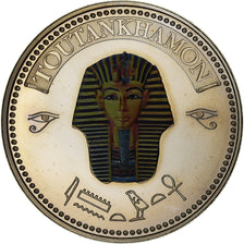 France, Medal, Trésors d'Egypte, Toutankhamon, Copper-nickel, MS(64)