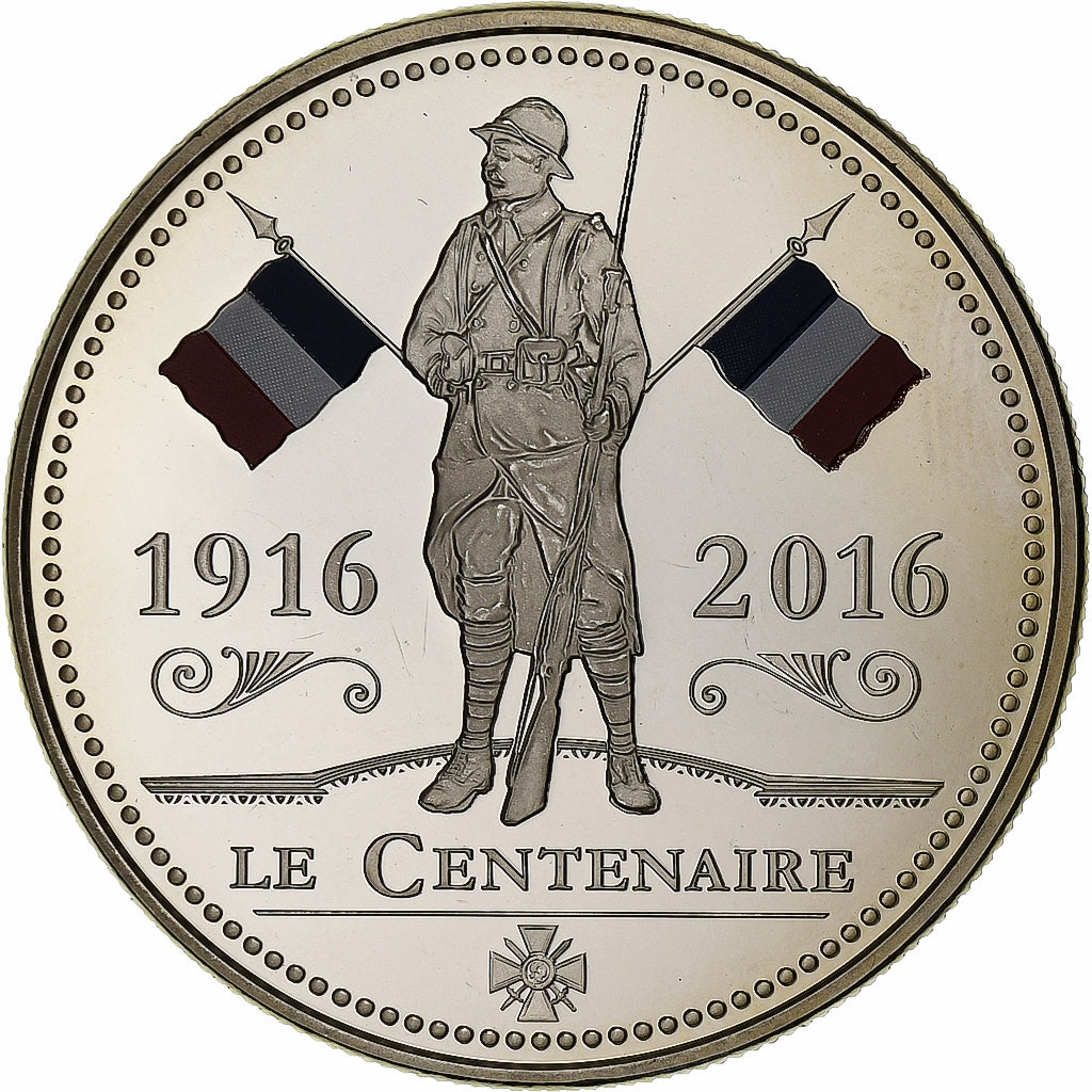 Francia, medaglia, Centenaire Première Guerre Mondiale, Bataille de Verdun