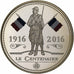 Francia, medaglia, Centenaire Première Guerre Mondiale, Bataille de Verdun