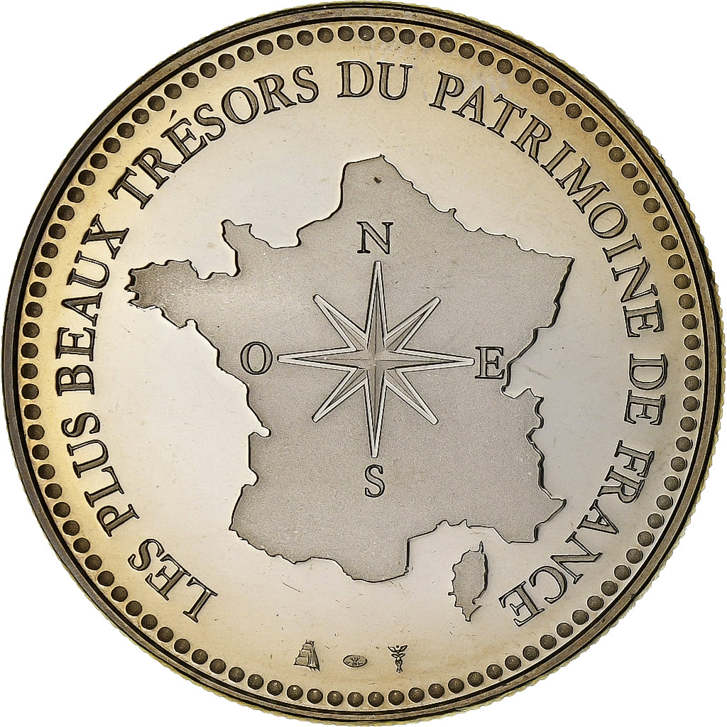France, Medal, Cathédrale Notre-Dame de Paris, Copper-nickel, MS(65-70)