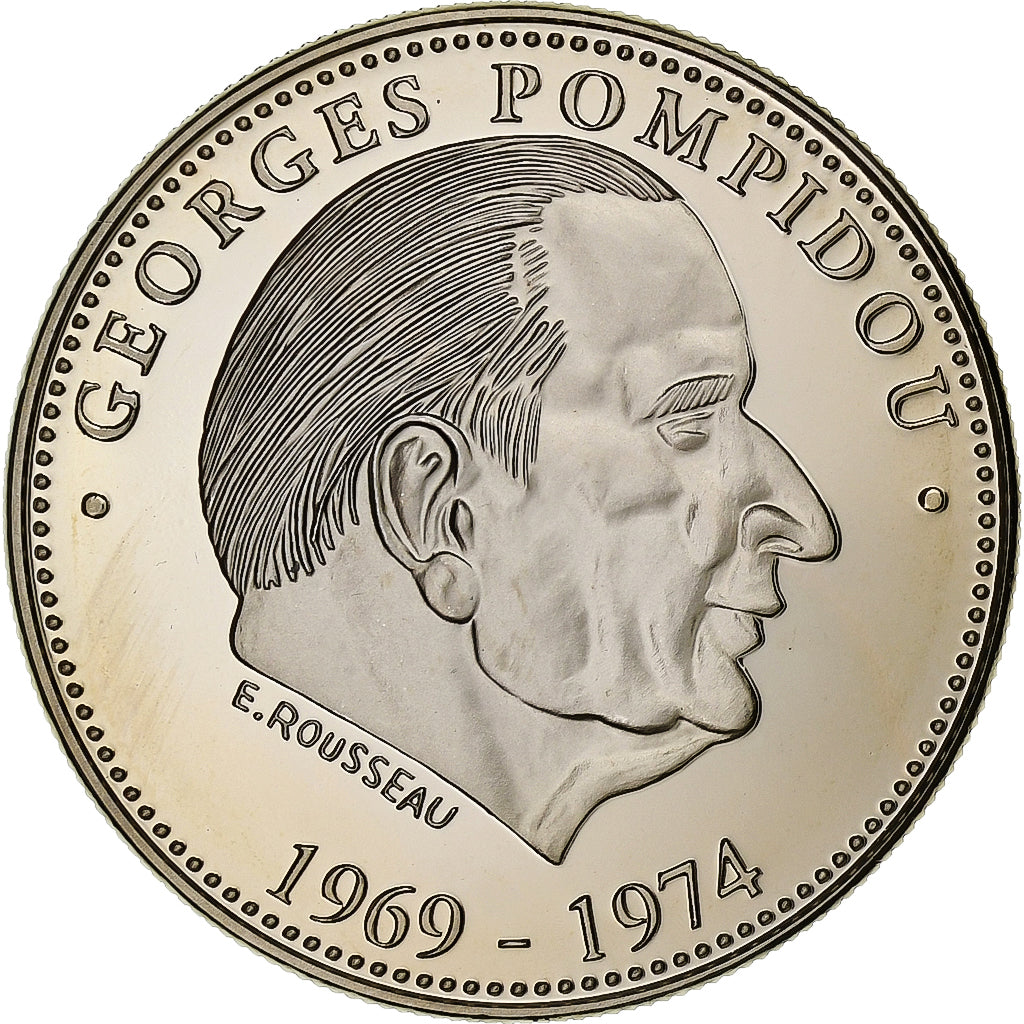 France, Medal, Georges Pompidou, Président de la République Française