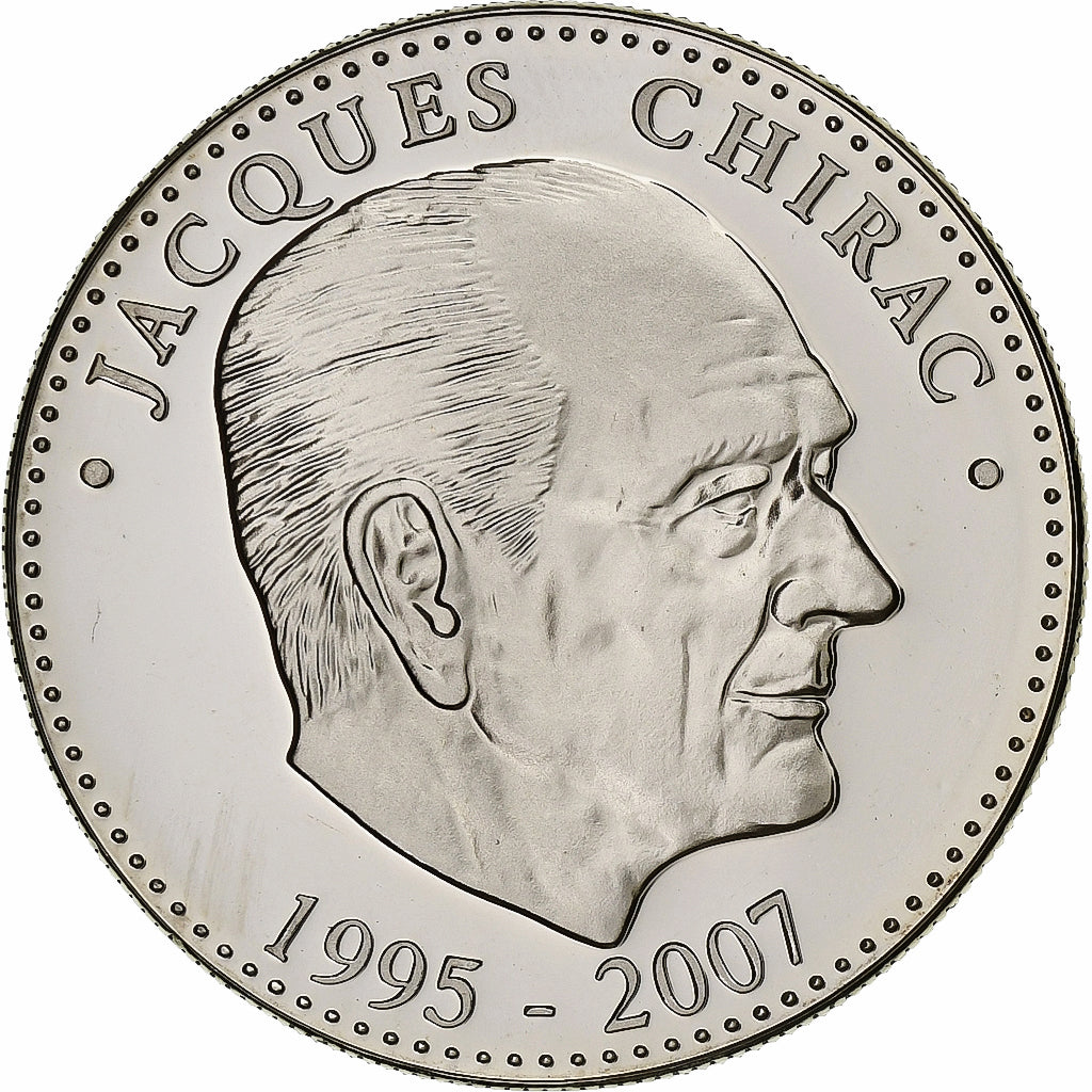 France, Medal, Les Présidents de la République, Jacques Chirac, Copper-nickel