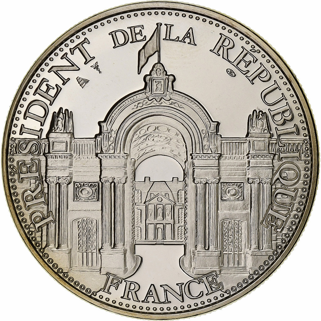 France, Medal, Les Présidents de la République, Jacques Chirac, Copper-nickel