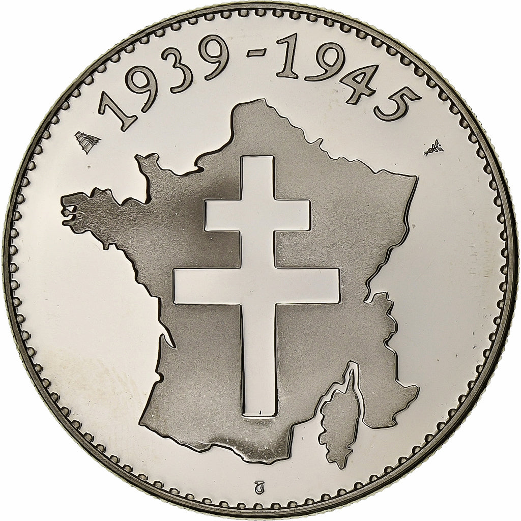 Frankreich, Medaille, 1939-1945, Débarquement de Normandie, Kupfer-Nickel, STGL