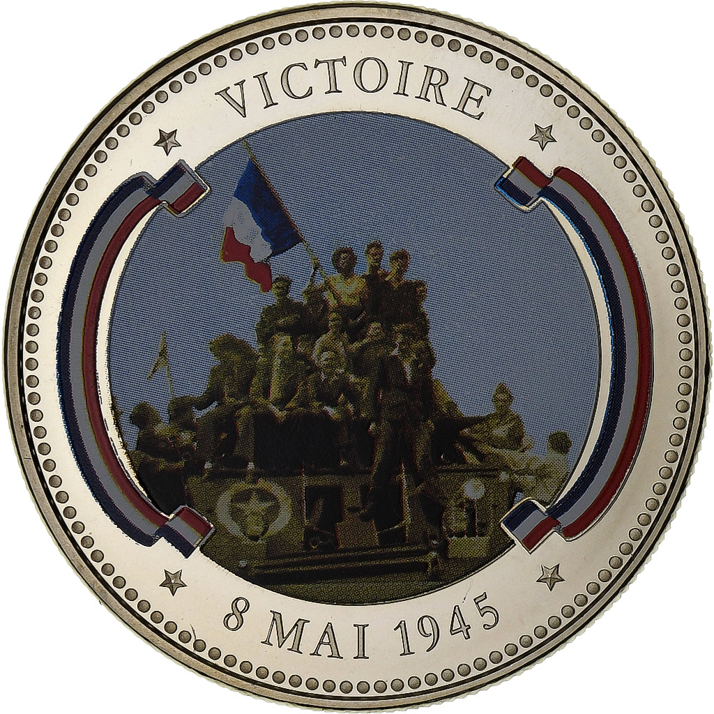 France, Medal, Seconde Guerre Mondiale, Victoire du 8 Mai 1945, Copper-nickel