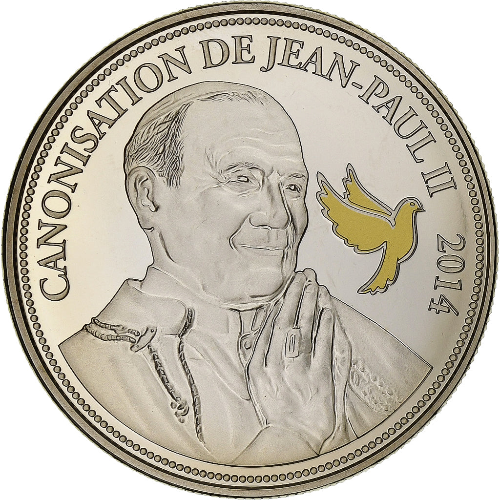 Vatican, Medal, Canonisation de Jean Paul II, 2011, Copper-nickel, MS(65-70)