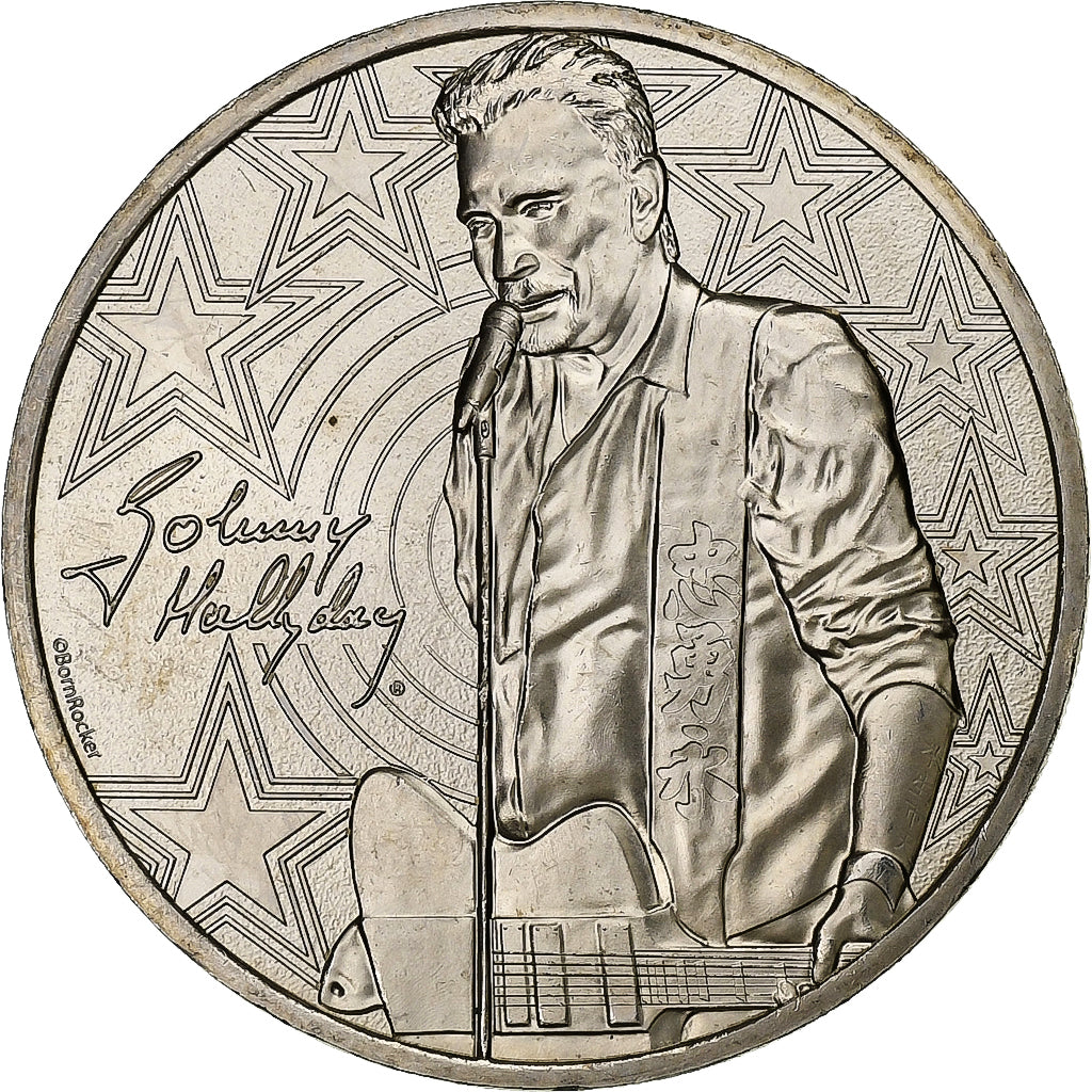 Francia, ficha, Paris - Hôtel de la Monnaie - Johnny Hallyday n°3, 2019