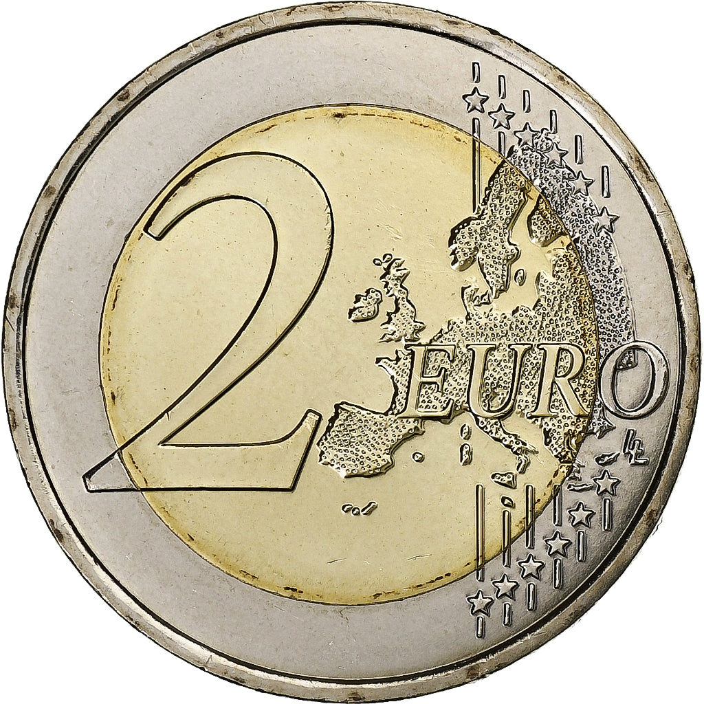 France, 2 Euro, 2016, Paris, Bi-Metallic, MS(63), Gadoury:23
