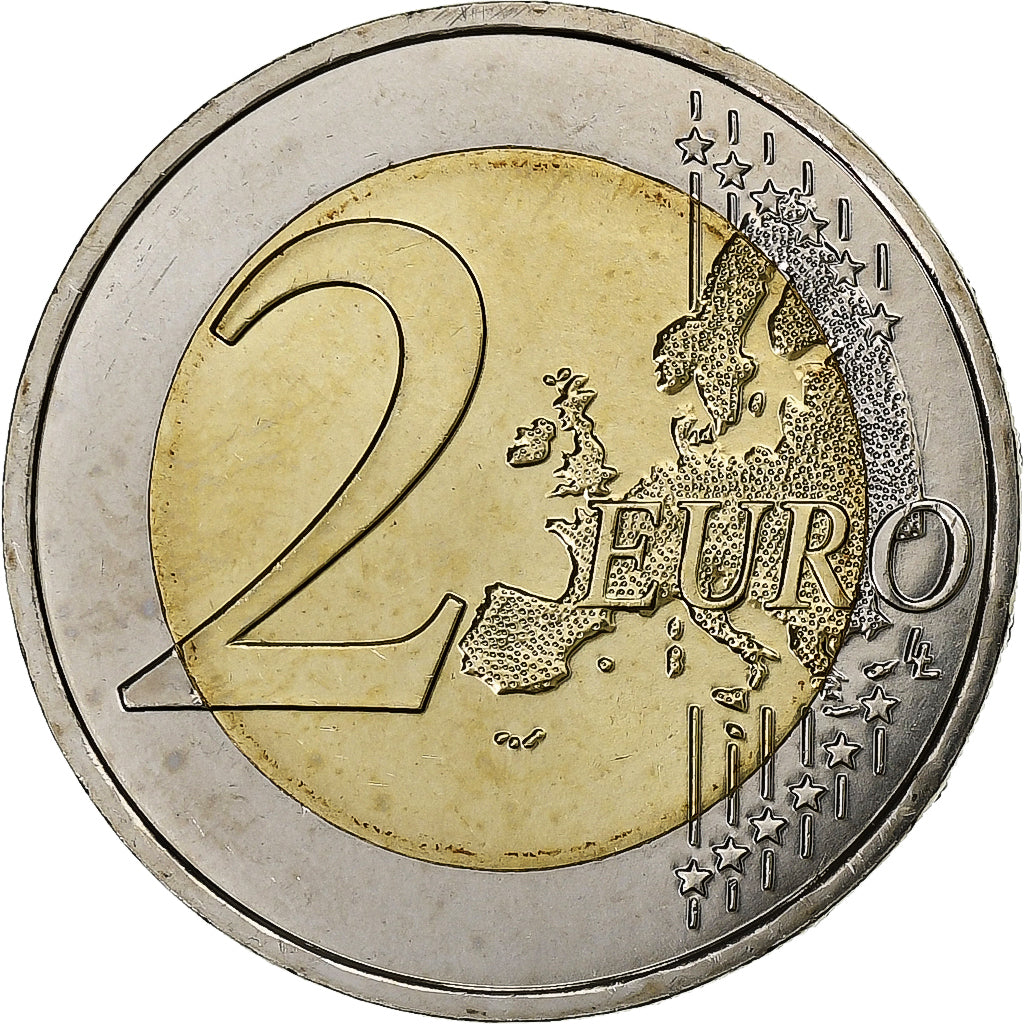 France, 2 Euro, La Paix, 2015, Paris, Bi-Metallic, MS(64)