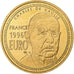 Francia, medaglia, Charles De Gaulle, 1 Euro Essai, 1996, Rame dorato, Jimenez