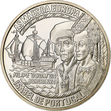 Portugal, 5 Euro, Isabelle de Portugal, 1996, Copper-nickel, MS(65-70)