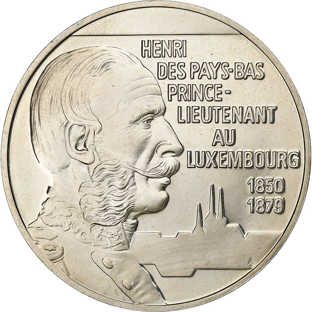 Luxembourg, Médaille, Henri des Pays-Bas, 1996, Du cupronickel, SPL+