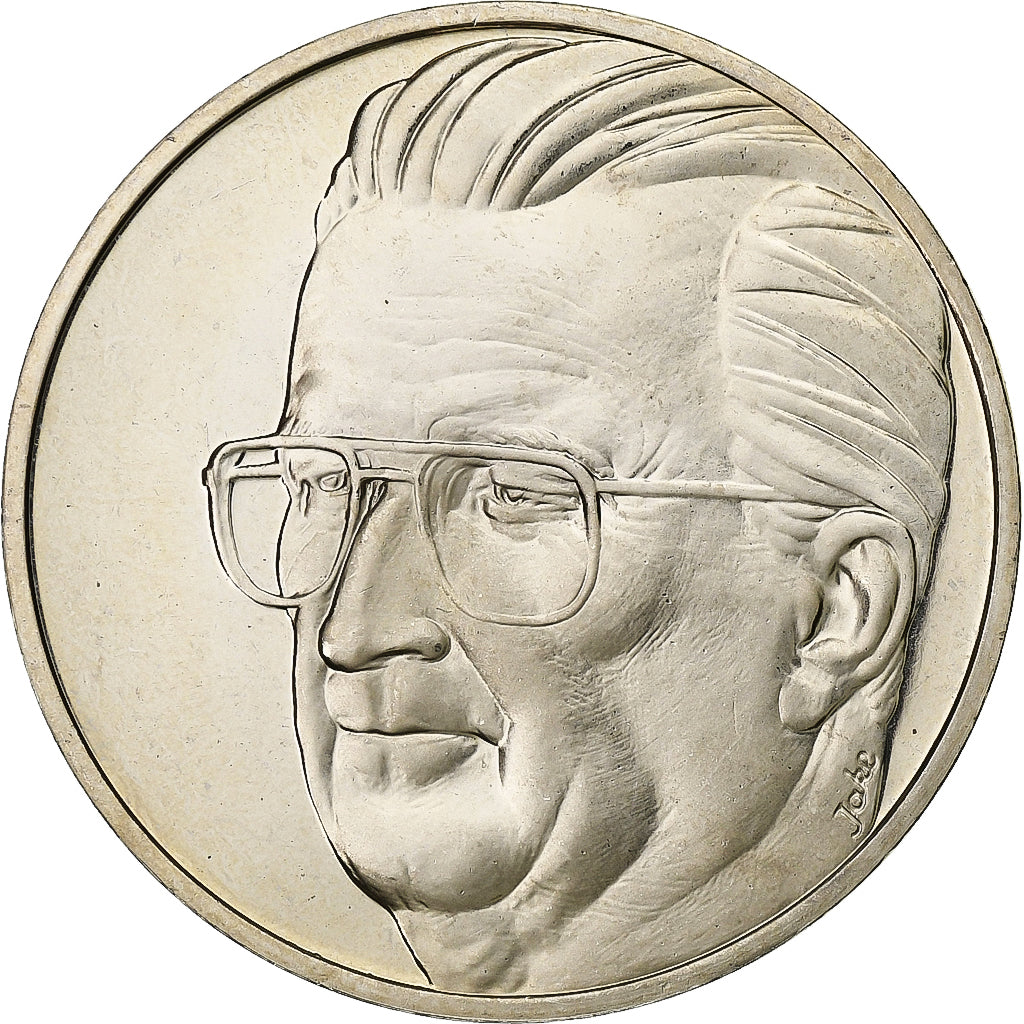Belgium, 5 Euro, Albert II, 1996, Copper-nickel, MS(65-70)
