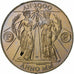 France, Medal, Europa, Passage à l'An 2000, 2000, Copper-nickel, MS(63)