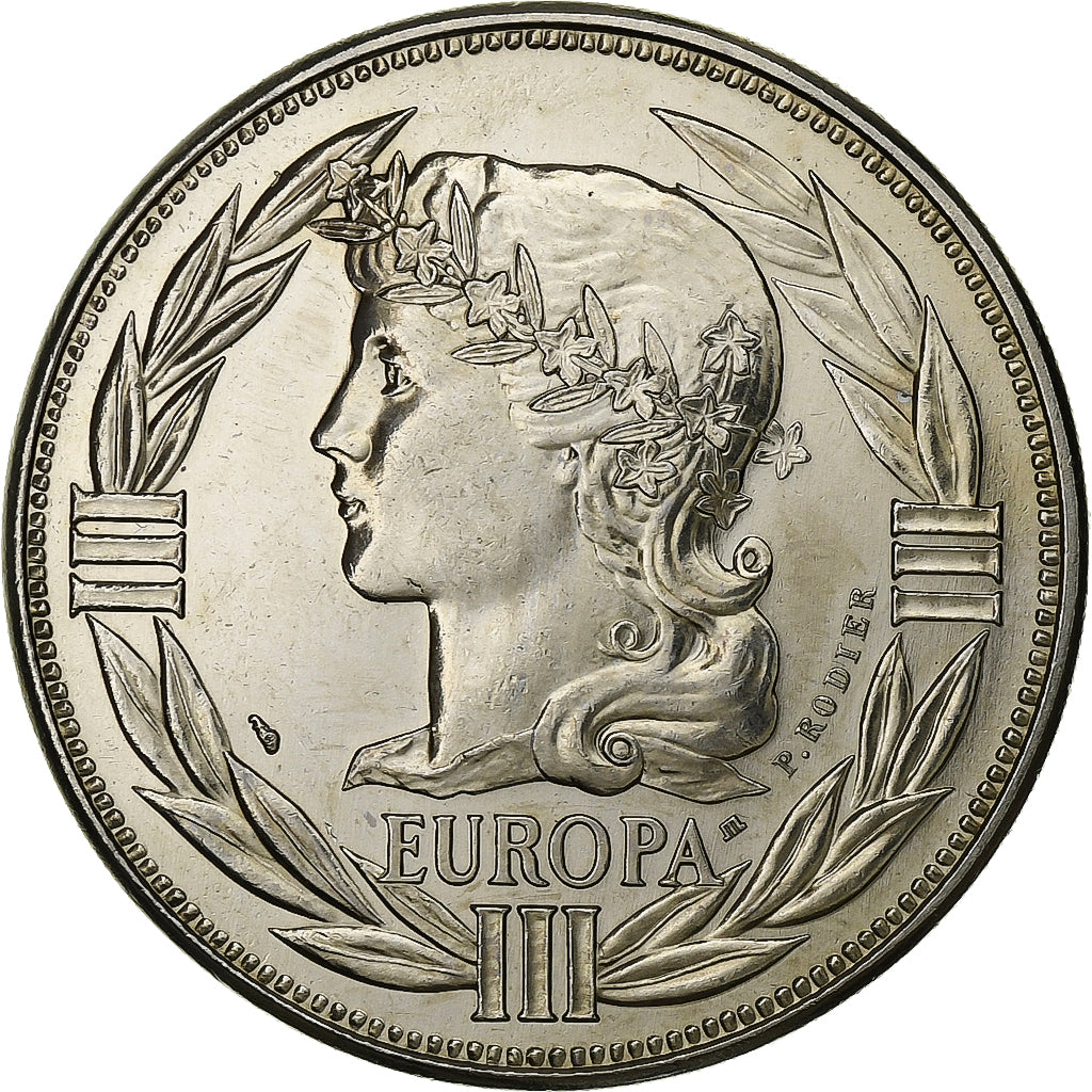 France, Medal, Ecu Europa, Marianne, 1987, Copper-nickel, MS(63)