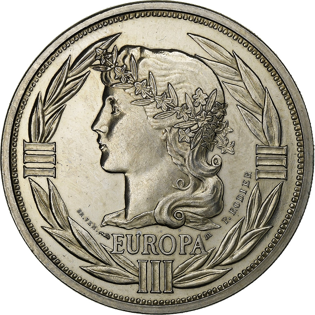 France, Medal, Ecu Europa, Marianne, 1993, Copper-nickel, MS(63)
