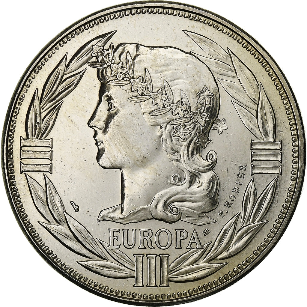 Francia, medaglia, Ecu Europa, Marianne, 1988, Rame-nichel, SPL