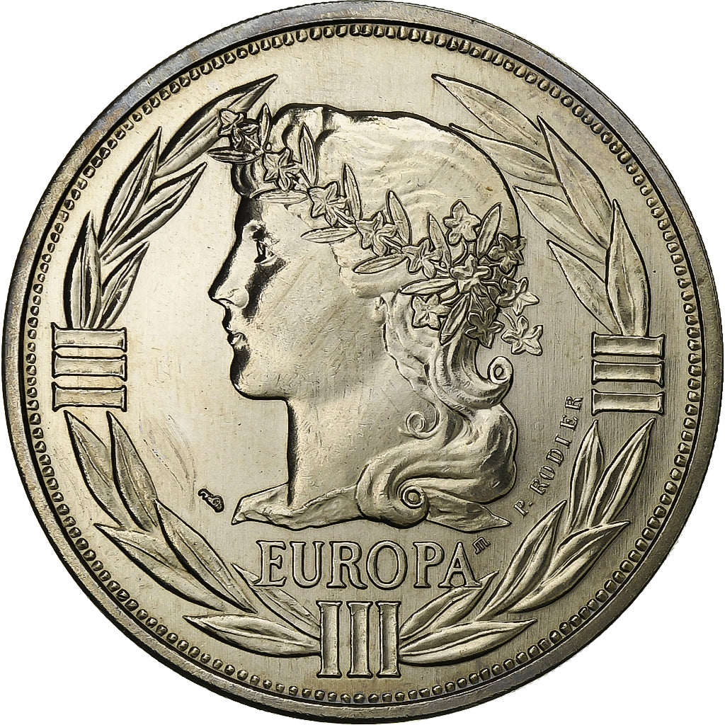 Francia, medaglia, Ecu Europa, Marianne, 1990, Rame-nichel, SPL
