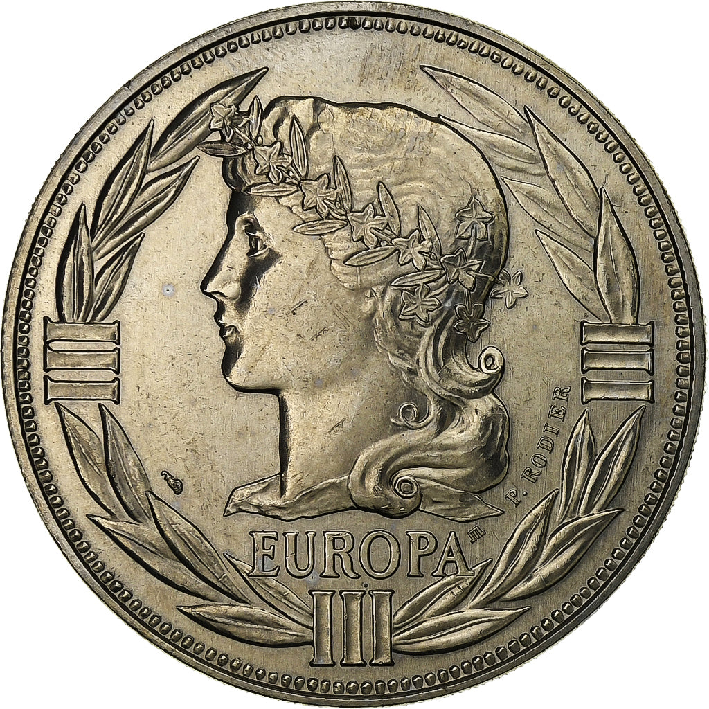 Francia, medaglia, Ecu Europa, Marianne, 1988, Rame-nichel, SPL