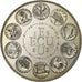 Francia, medaglia, Ecu Europa, Europe Assise, 1982, Rame-nichel, SPL+