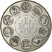 Francia, medaglia, Ecu Europa, Europe Assise, 1982, Rame-nichel, SPL