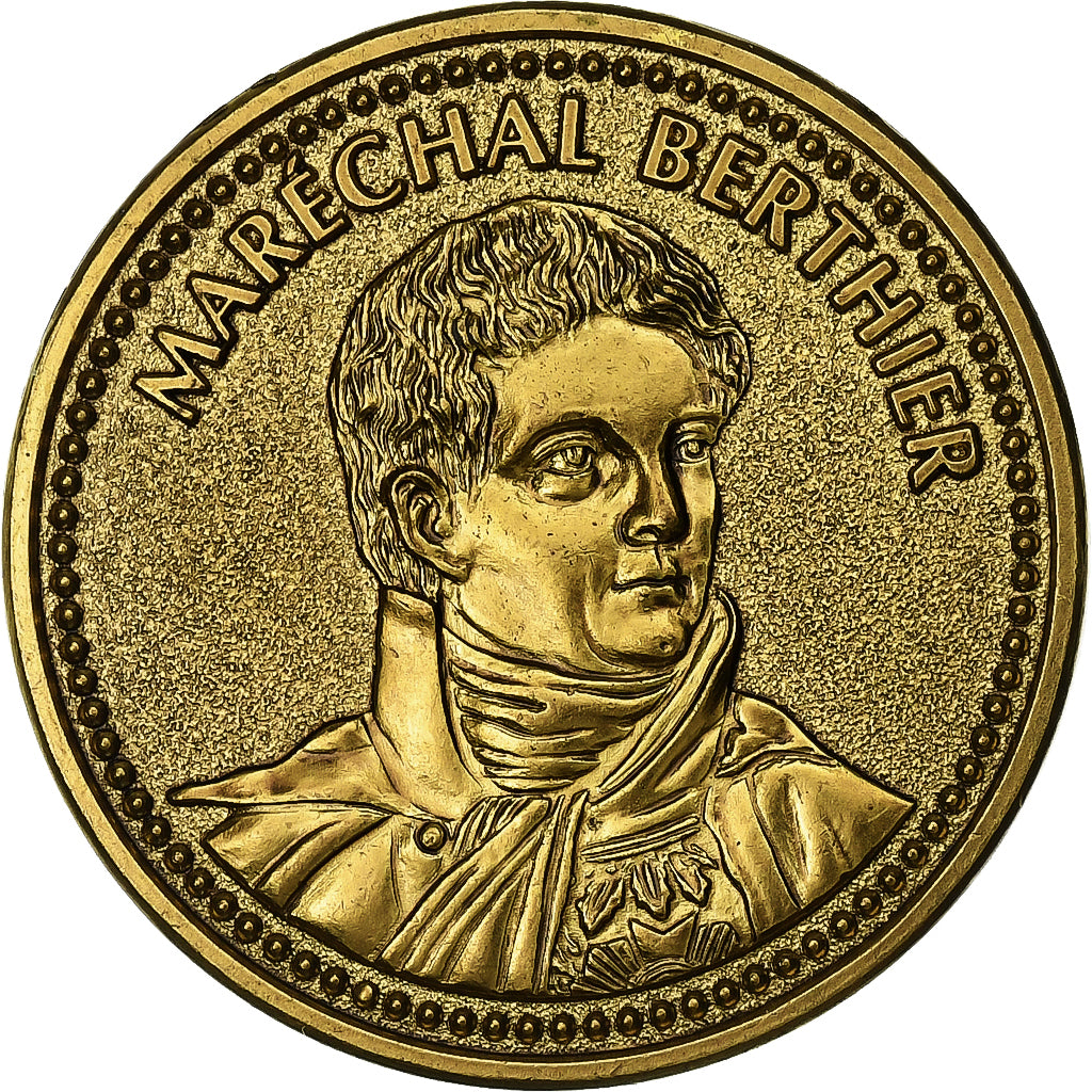 France, Medal, Napoléon Ier, Maréchal Berthier, Copper-nickel Aluminium
