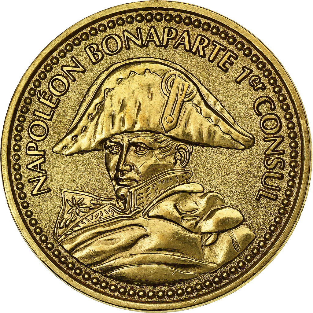 France, Medal, Napoléon Bonaparte, 1er Consul, Bronze, MS(63)