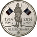 France, Médaille, Centenaire de la Première Guerre Mondiale, Cupro-nickel, FDC