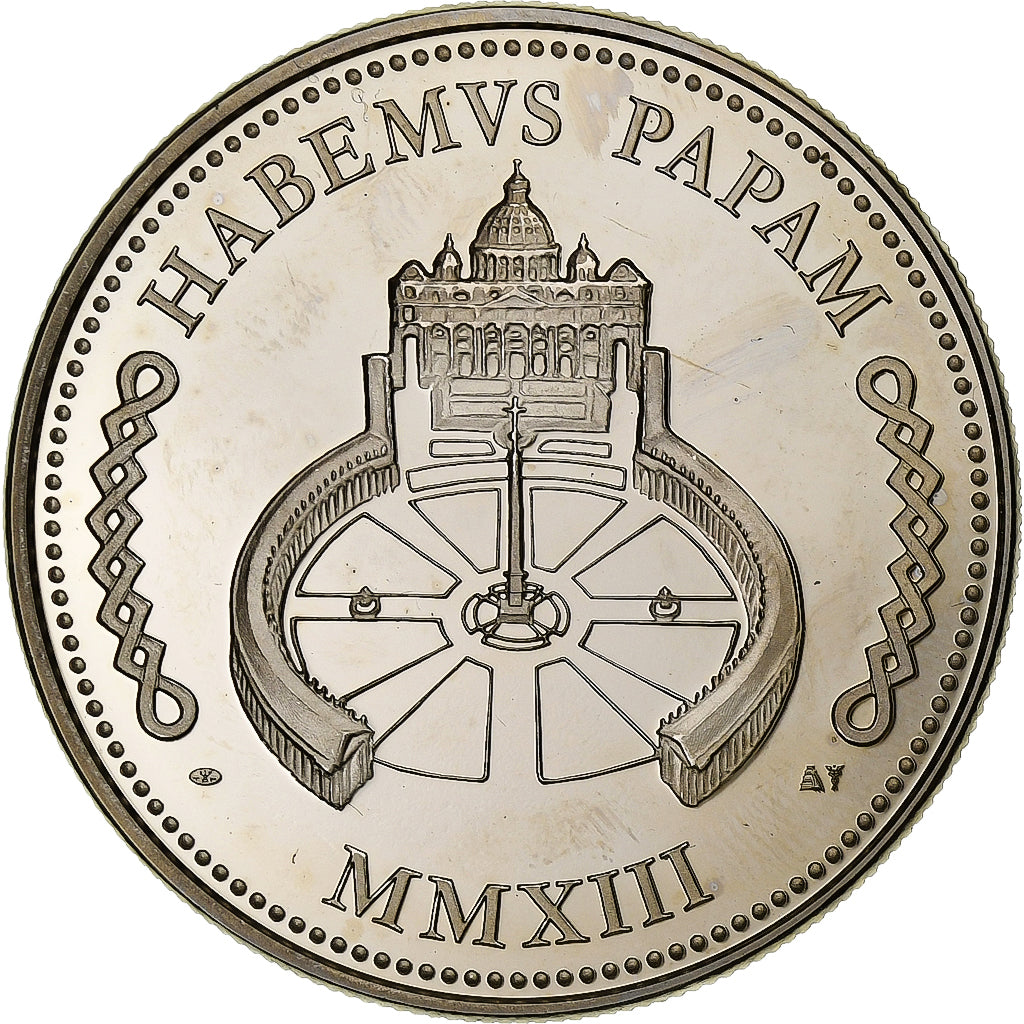 Vatican, Medal, Le Pape François, Copper-nickel, MS(64)