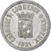 França, Chambre de commerce d'Evreux, 25 Centimes, 1921, VF(30-35), Alumínio