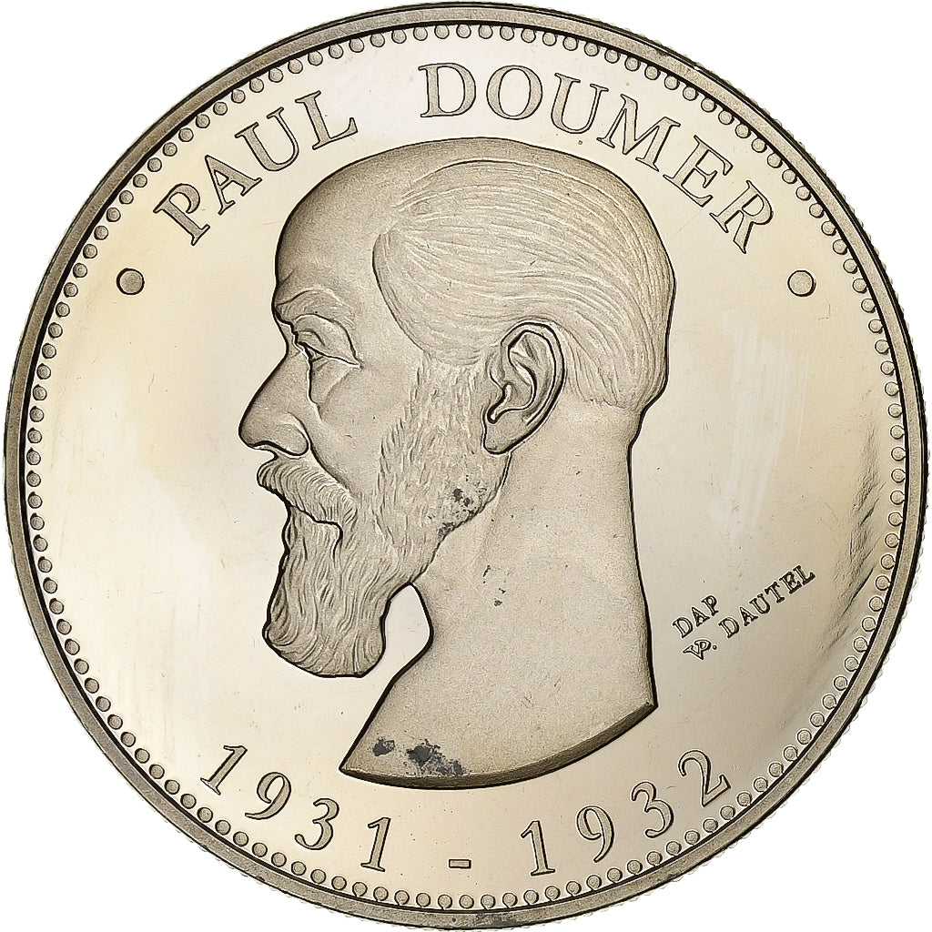 Frankreich, Medaille, Les Présidents de la République, Paul Doumer