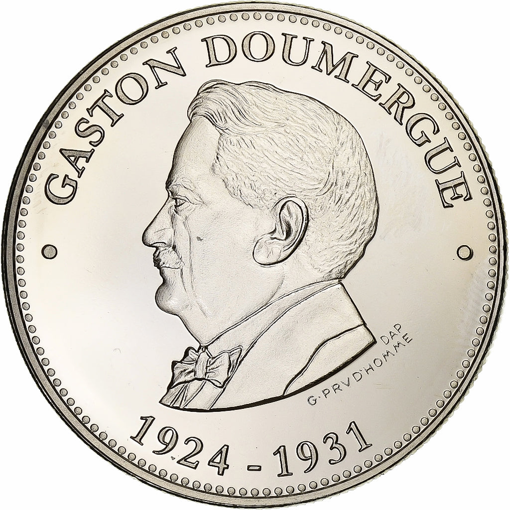France, Medal, Les Présidents de la République, Gaston Doumergue