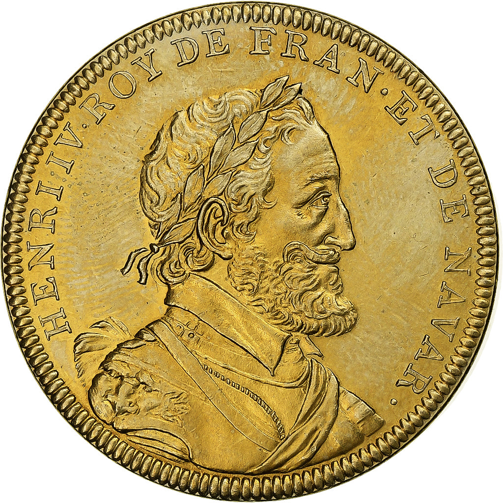 Francia, medaglia, Roi de France, Henri IV, Rame-nichel-alluminio, Piéfort, FDC