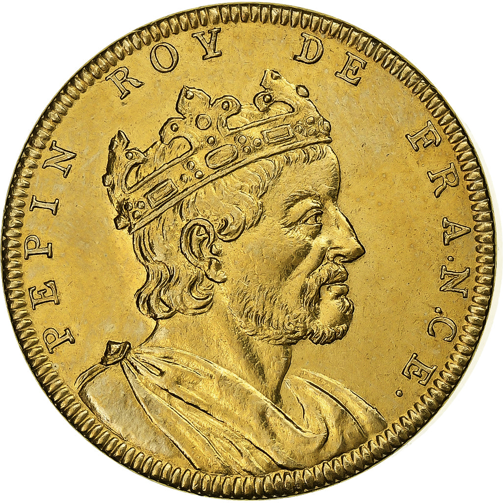 Francia, medaglia, Roi de France, Pepin, Rame-nichel-alluminio, Piéfort, SPL+