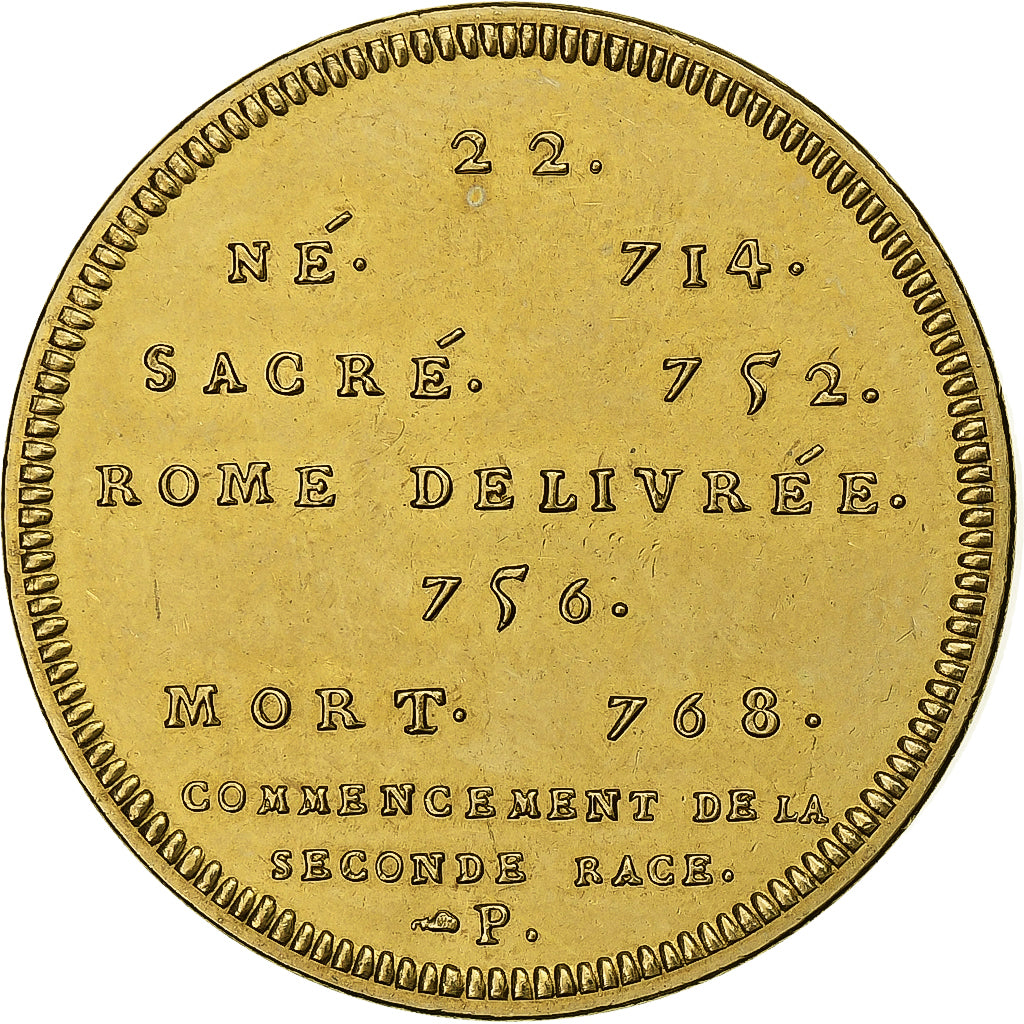 Francia, medaglia, Roi de France, Pepin, Rame-nichel-alluminio, Piéfort, SPL+