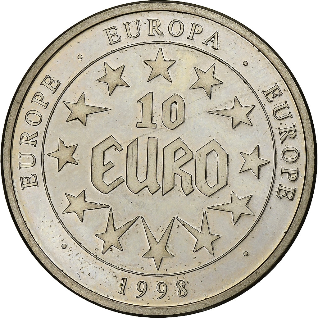 Eurozone, 10 Euro, 1998, Nickel, MS(60-62)