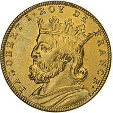 France, Medal, Roi de France, Dagobert Ier, Copper-nickel Aluminium, Piéfort