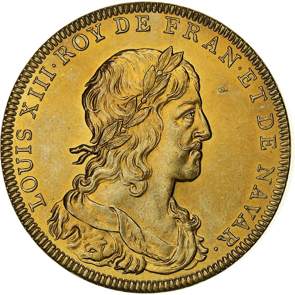 Francia, medaglia, Roi de France, Louis XIII, Rame-nichel-alluminio, Piéfort
