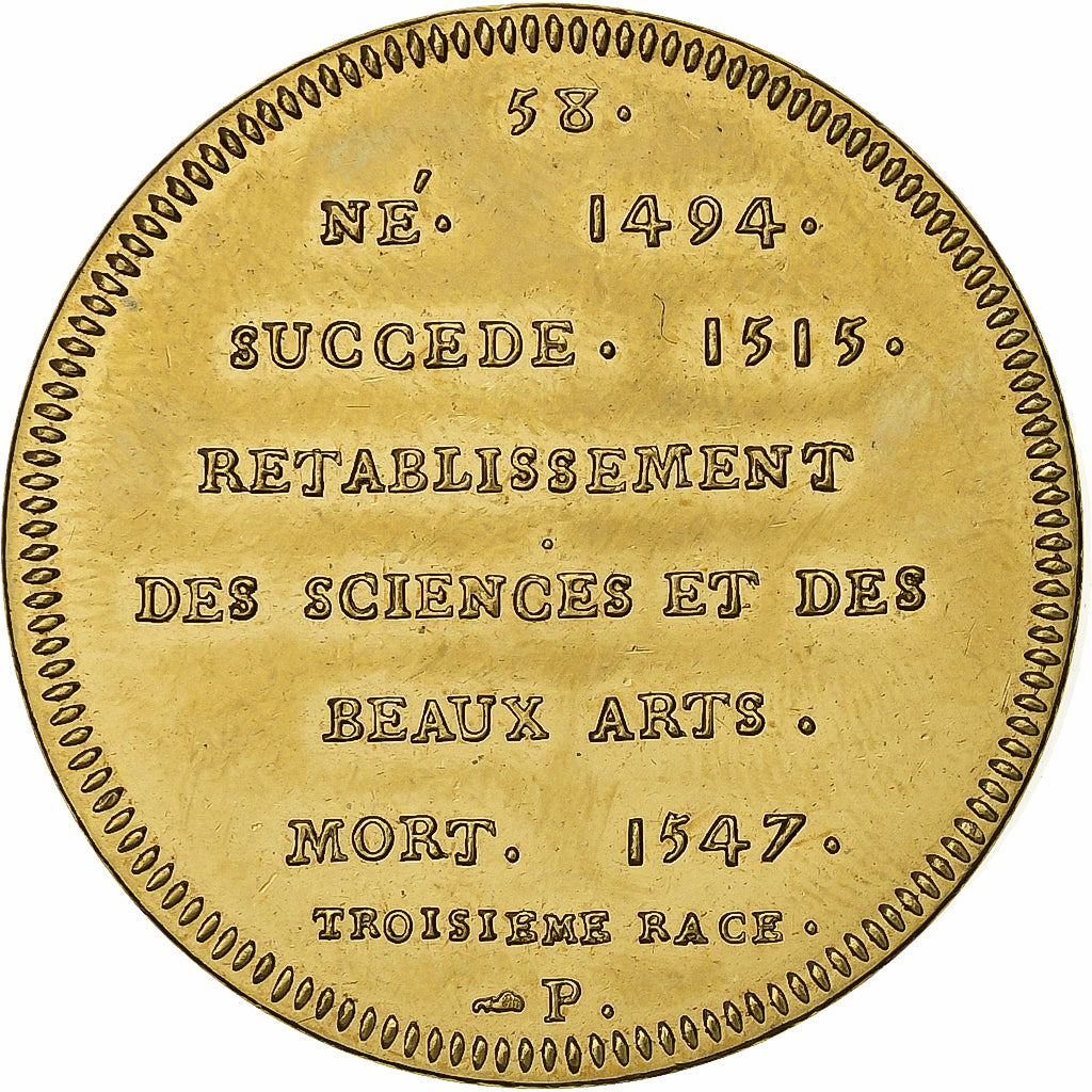 Frankreich, Medaille, Roi de France, François Ier, Copper-nickel Aluminium