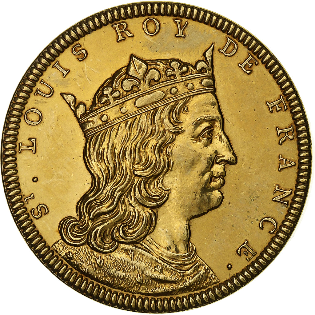 Francia, medaglia, Roi de France, Saint Louis, Rame-nichel-alluminio, Piéfort