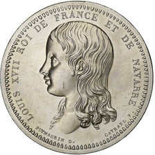 Frankreich, Medaille, Roi de France, Louis XVII, Kupfer-Nickel, Piéfort, UNZ+