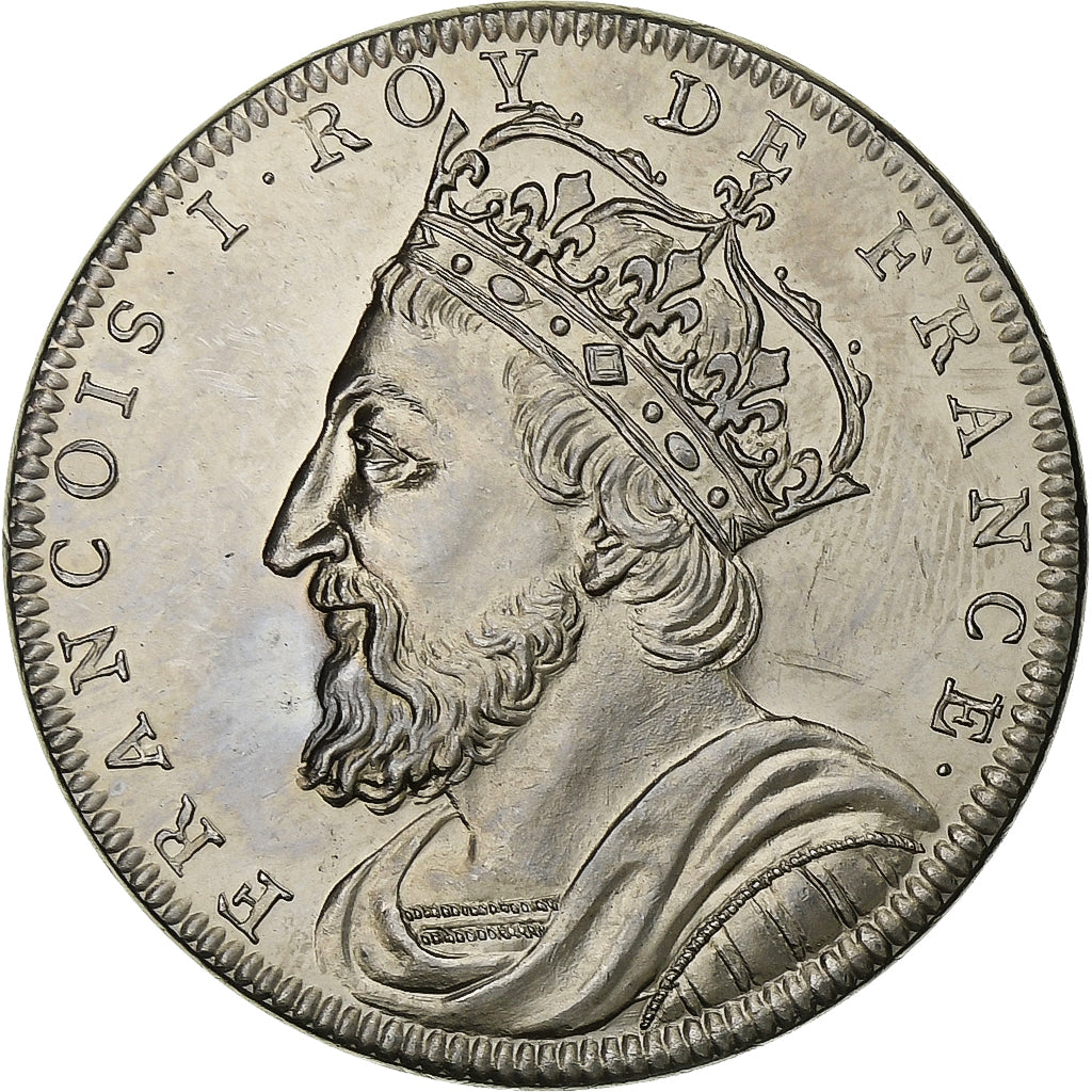 France, Medal, Roi de France, François Ier, Copper-nickel, Piéfort, MS(64)