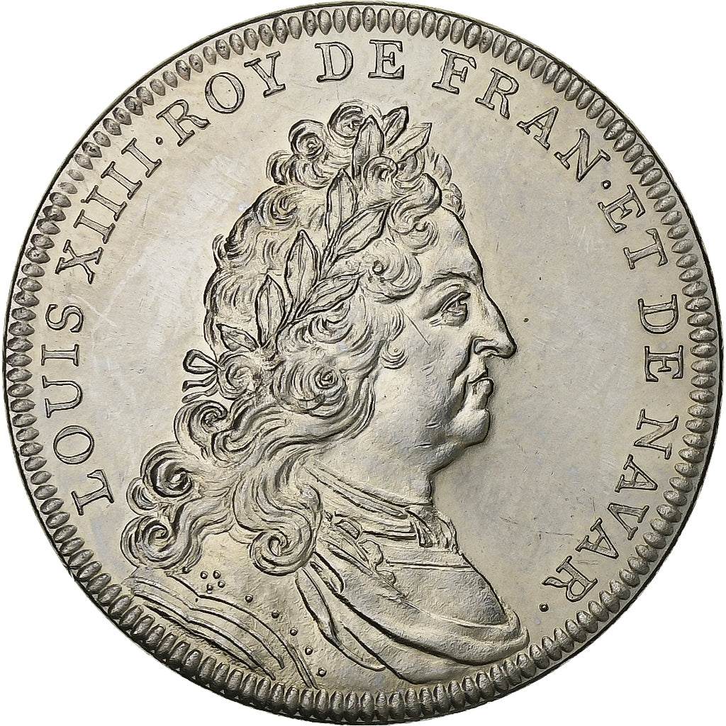 France, Medal, Roi de France, Louis XIV, Copper-nickel, Piéfort, MS(64)
