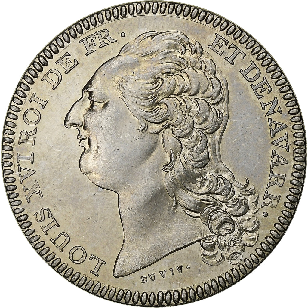 Frankreich, Medaille, Roi de France, Louis XVI, Kupfer-Nickel, Piéfort, UNZ+