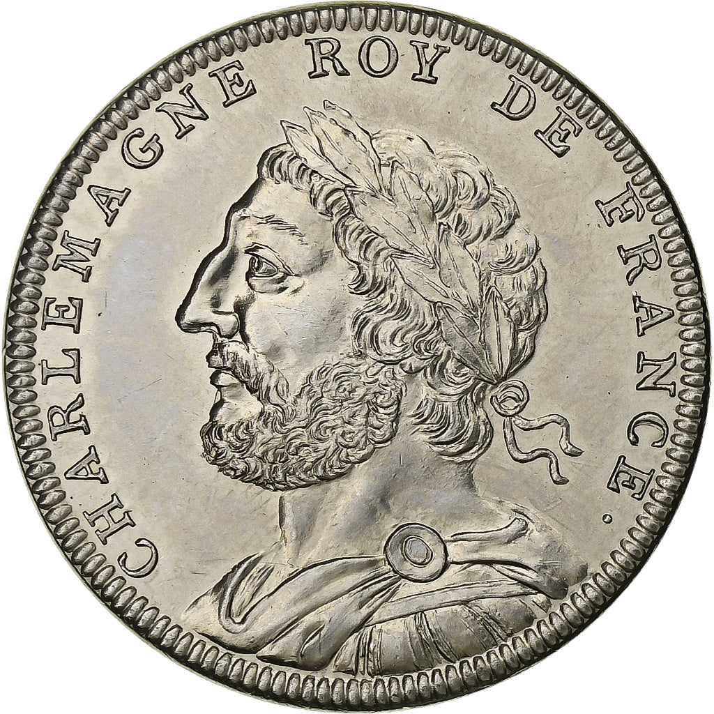Francia, medaglia, Roi de France, Charlemagne, Rame-nichel, Piéfort, SPL+