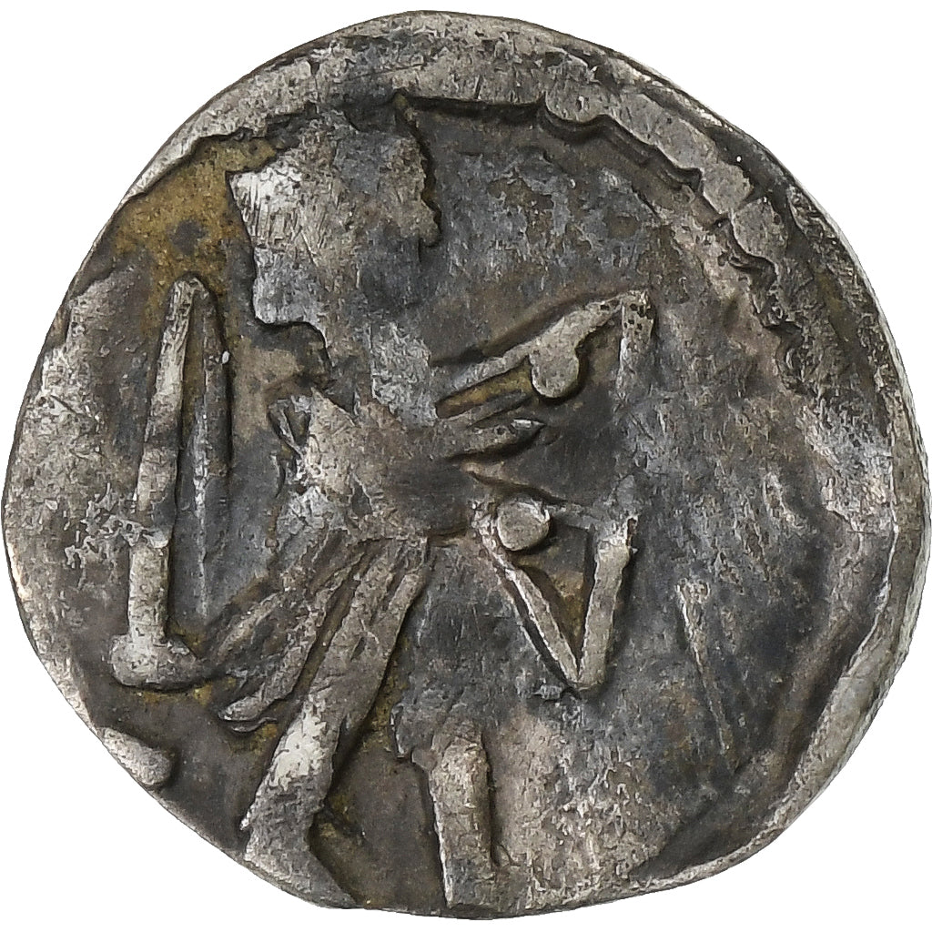 Belgium, Flanders, Anonymous, Denarius, Bruges, Silver, AU(50-53), Ghyssens:426