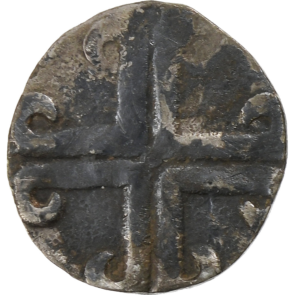 Belgium, Flanders, Anonymous, Denarius, Gent, Silver, EF(40-45), Boudeau:2184