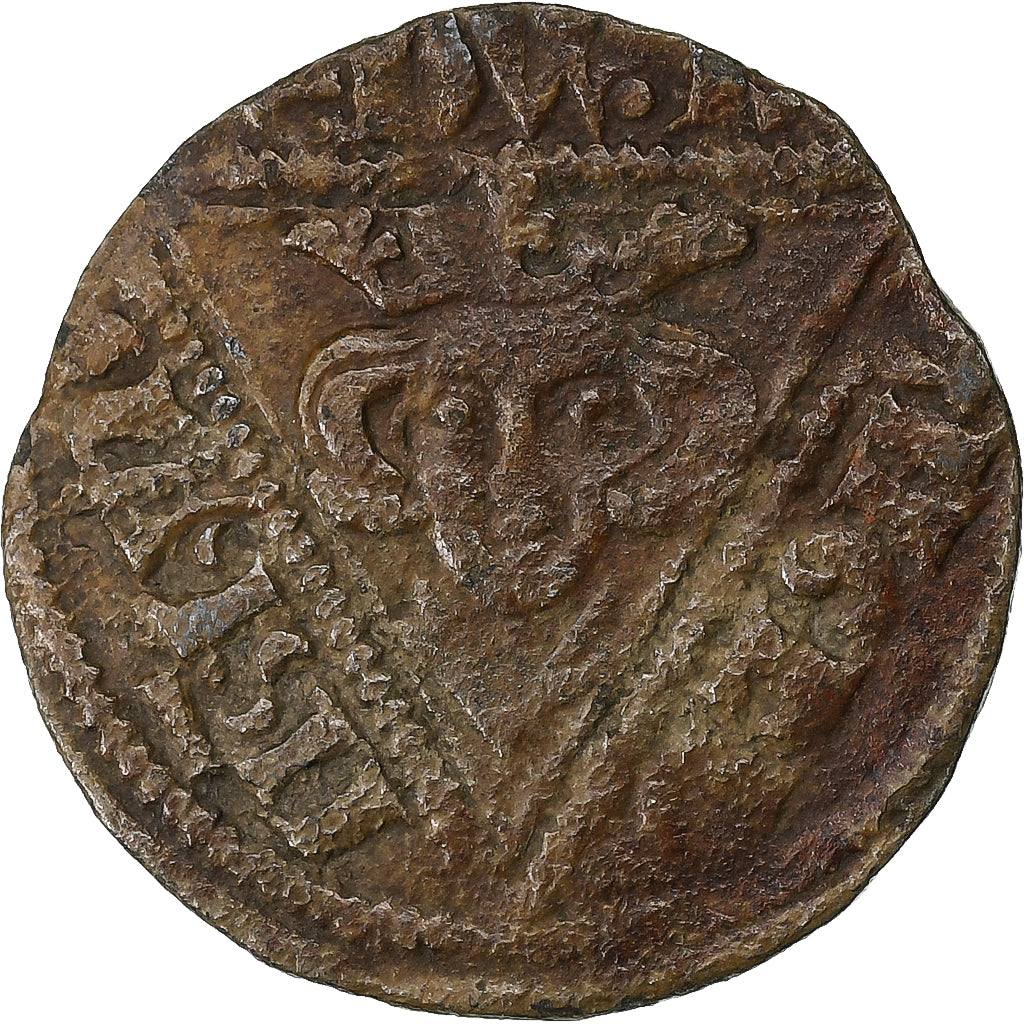 Irlanda, Edward I, Half Penny, 1281-1284, Waterford, Plata, MBC